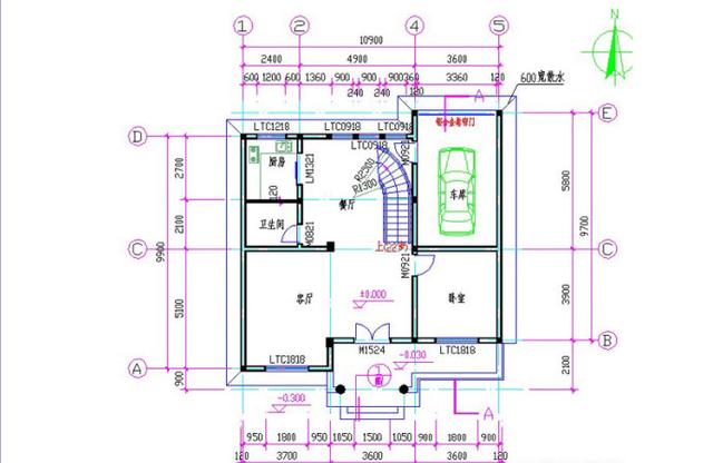6款30萬左右農(nóng)村別墅全套cad設計施工圖，看看哪一款最適合您家！