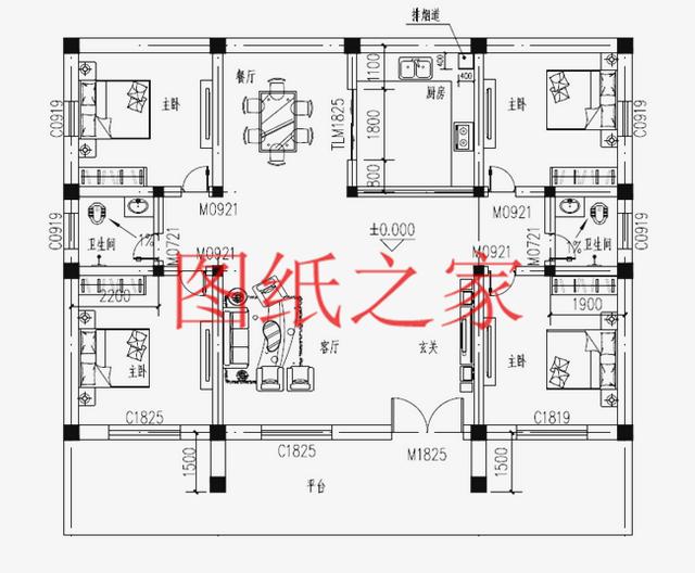 農(nóng)村一層別墅設(shè)計(jì)圖，經(jīng)濟(jì)又實(shí)用，溫馨舒適，比樓房更漂亮