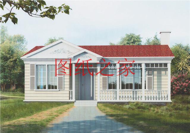 農(nóng)村一層別墅設(shè)計(jì)圖，經(jīng)濟(jì)又實(shí)用，溫馨舒適，比樓房更漂亮