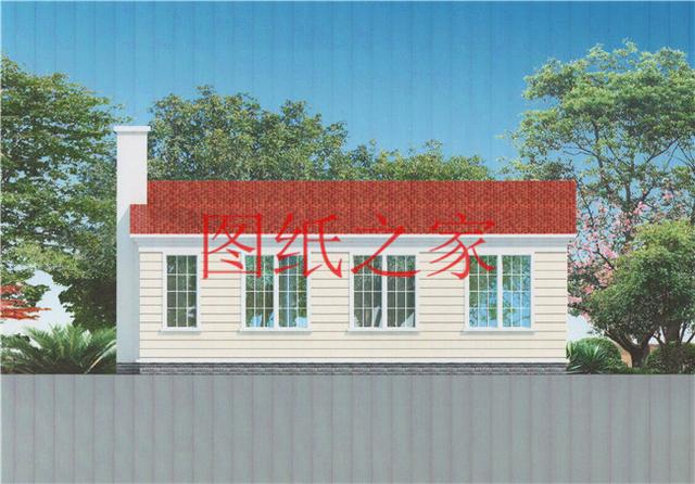 農(nóng)村一層別墅設(shè)計(jì)圖，經(jīng)濟(jì)又實(shí)用，溫馨舒適，比樓房更漂亮