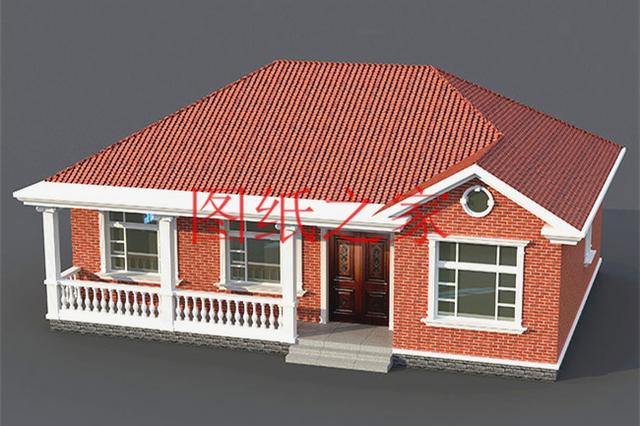 農(nóng)村一層別墅設(shè)計(jì)圖，經(jīng)濟(jì)又實(shí)用，溫馨舒適，比樓房更漂亮