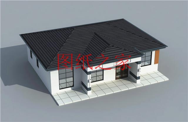 農(nóng)村一層別墅設(shè)計(jì)圖，經(jīng)濟(jì)又實(shí)用，溫馨舒適，比樓房更漂亮