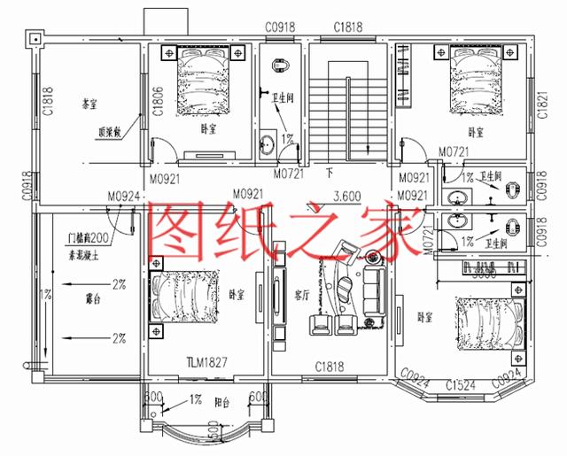 這幾套別墅設(shè)計(jì)圖，你最喜歡那一套呢