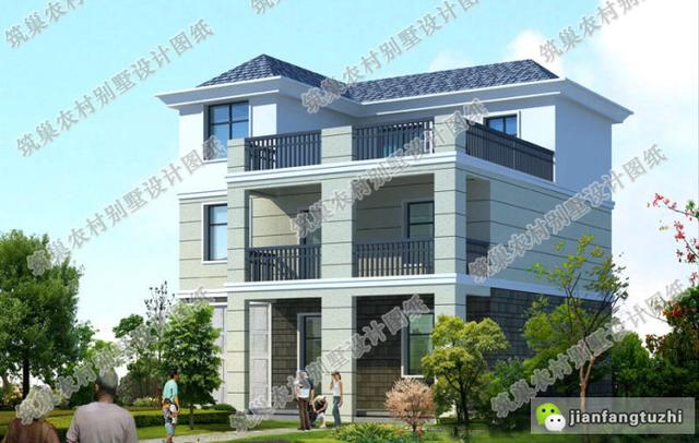 5款三層農(nóng)村別墅設(shè)計圖，適合自家的住房需求就是最好的圖紙