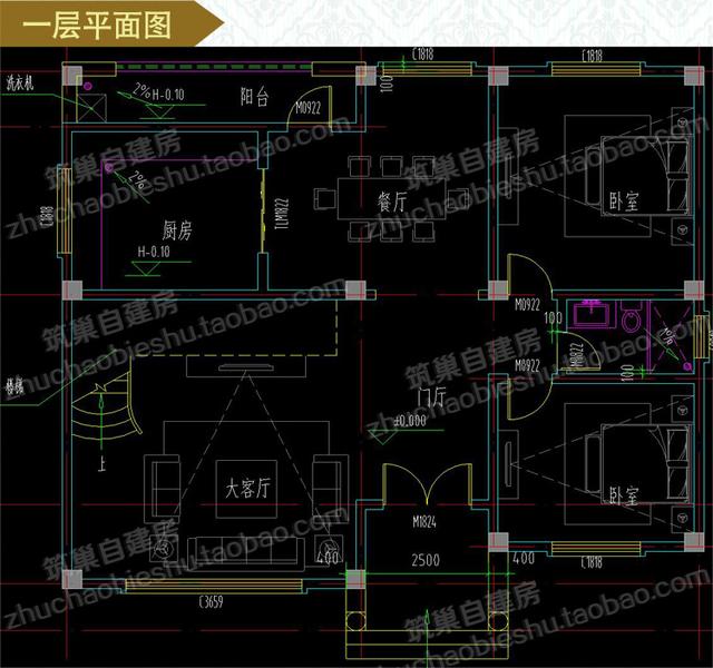 5款三層農(nóng)村別墅設(shè)計圖，適合自家的住房需求就是最好的圖紙