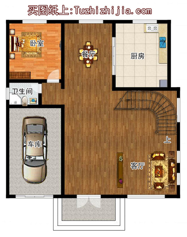 造價(jià)50萬(wàn)左右農(nóng)村三層別墅，高端大氣上檔次，全村最漂亮！