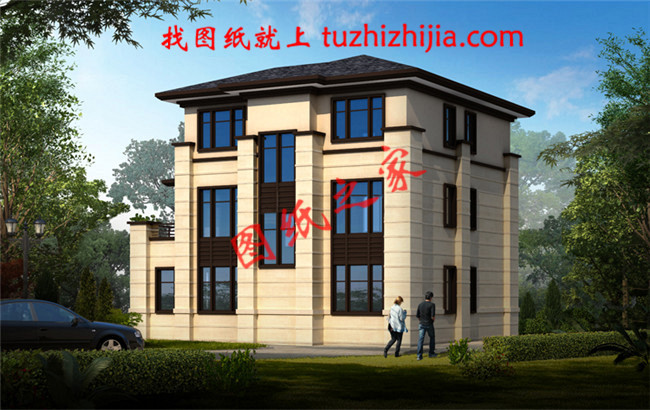 造價(jià)50萬(wàn)左右農(nóng)村三層別墅，高端大氣上檔次，全村最漂亮！