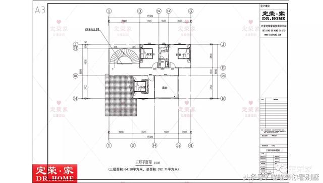 三層別墅設(shè)計圖，多臥室，人丁興旺也不怕，可以滿足你的需求