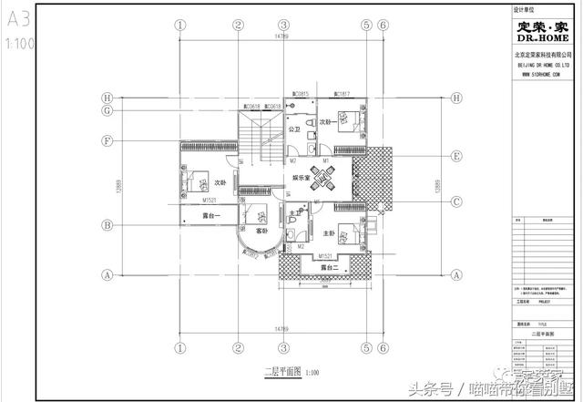 三層別墅設(shè)計圖，多臥室，人丁興旺也不怕，可以滿足你的需求
