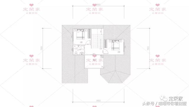 三層別墅設(shè)計圖，多臥室，人丁興旺也不怕，可以滿足你的需求