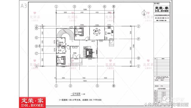 三層別墅設(shè)計圖，多臥室，人丁興旺也不怕，可以滿足你的需求
