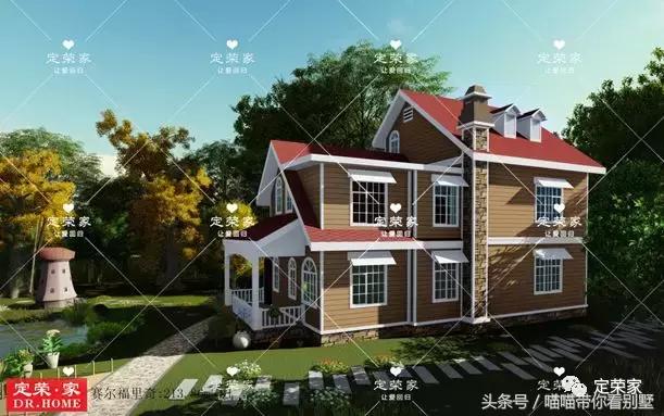 三層別墅設(shè)計圖，多臥室，人丁興旺也不怕，可以滿足你的需求