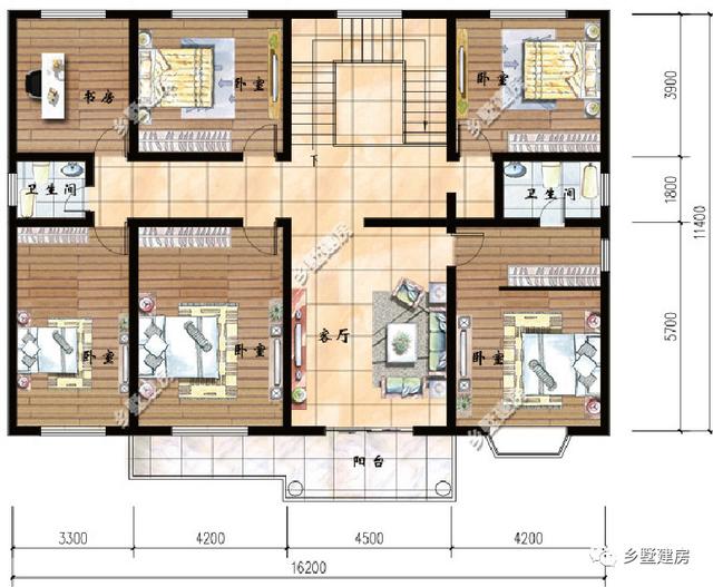 漂亮大方的農(nóng)村自建房設(shè)計圖，家是我們永遠的歸宿