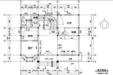 兩層半農(nóng)村自建房設(shè)計(jì)圖，造價(jià)20左右，既經(jīng)濟(jì)又實(shí)用
