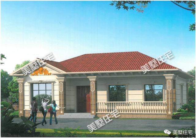 精心挑選了3款別墅設(shè)計圖，都帶堂屋，供大家參考