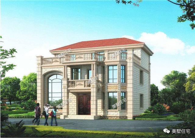 精心挑選了3款別墅設(shè)計圖，都帶堂屋，供大家參考