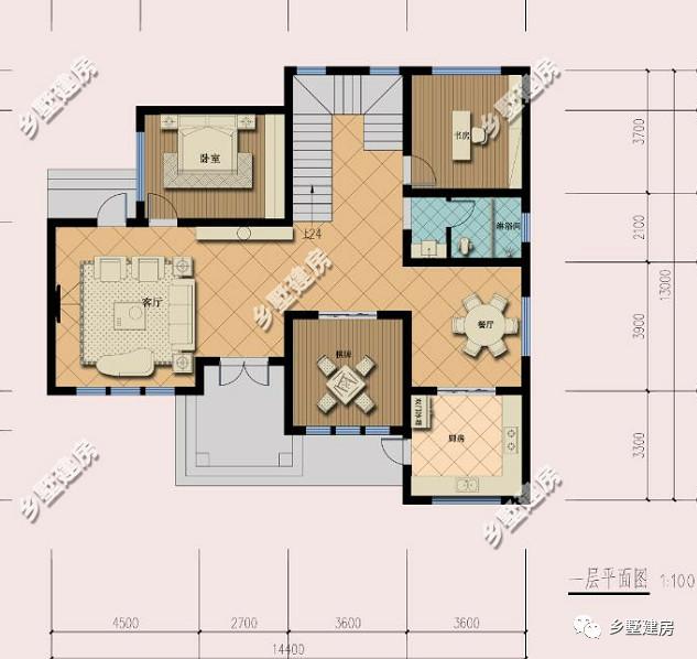 農(nóng)村時尚別墅設(shè)計圖，才30萬，建出來美的沒話說