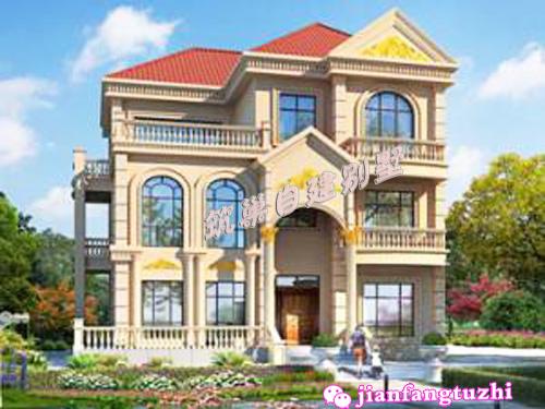 三層復(fù)式別墅設(shè)計(jì)效果圖全套CAD圖紙，戶型豪華精美