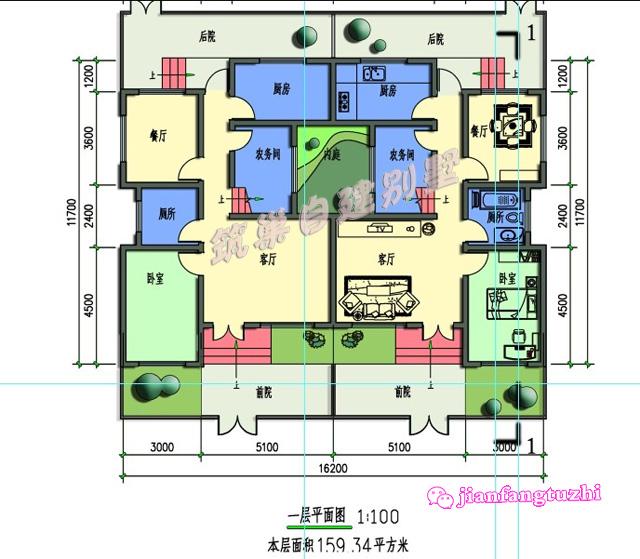 這2款二層小別墅設(shè)計(jì)圖，很適合在農(nóng)村自建，帶有院子，深受大家喜愛