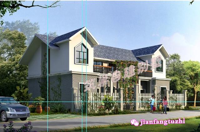 這2款二層小別墅設(shè)計(jì)圖，很適合在農(nóng)村自建，帶有院子，深受大家喜愛