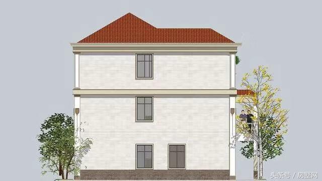 三層簡歐別墅設計圖，打造清新干凈舒適的家