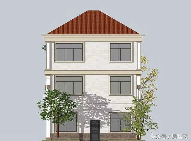 三層簡歐別墅設計圖，打造清新干凈舒適的家