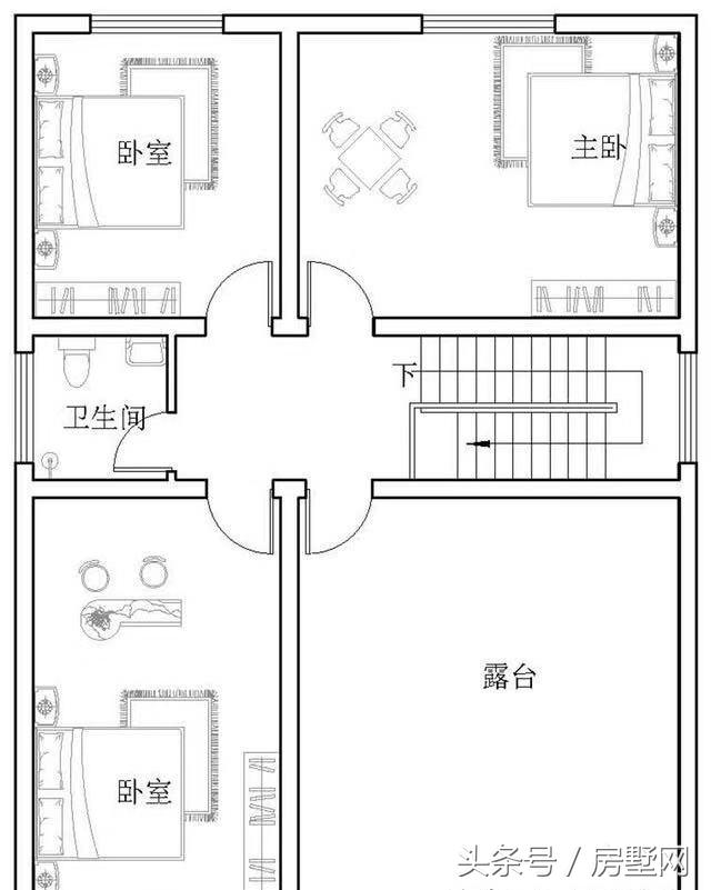 三層簡歐別墅設計圖，打造清新干凈舒適的家
