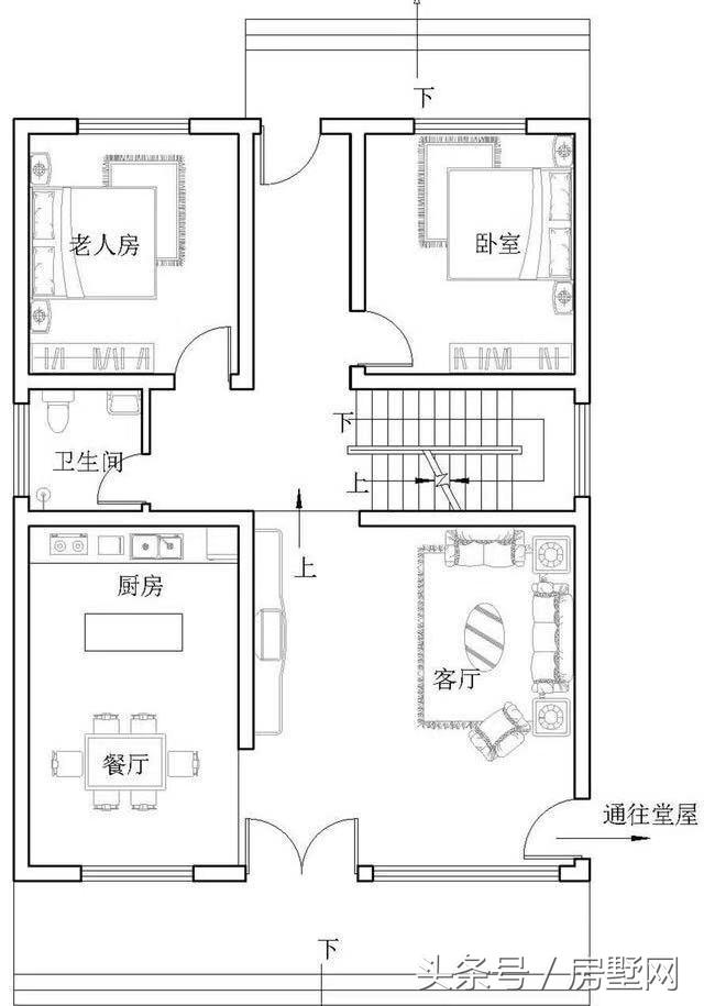 三層簡歐別墅設計圖，打造清新干凈舒適的家