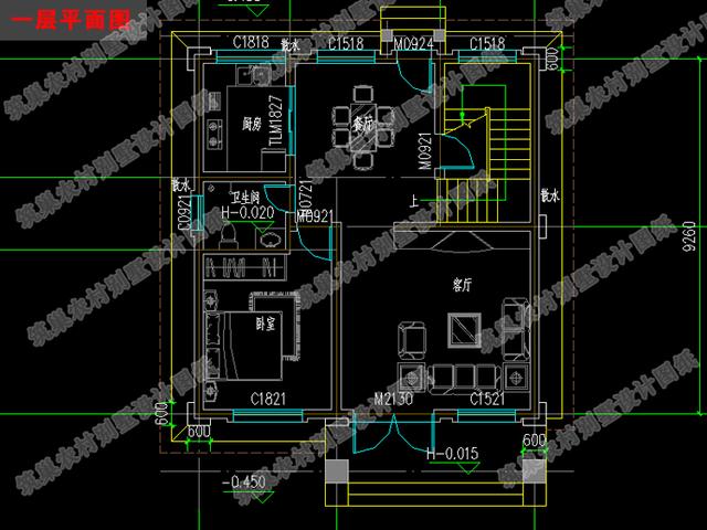 三層農(nóng)村自建房小戶型設計圖，3廳5臥帶露臺，滿足家人的住房需求