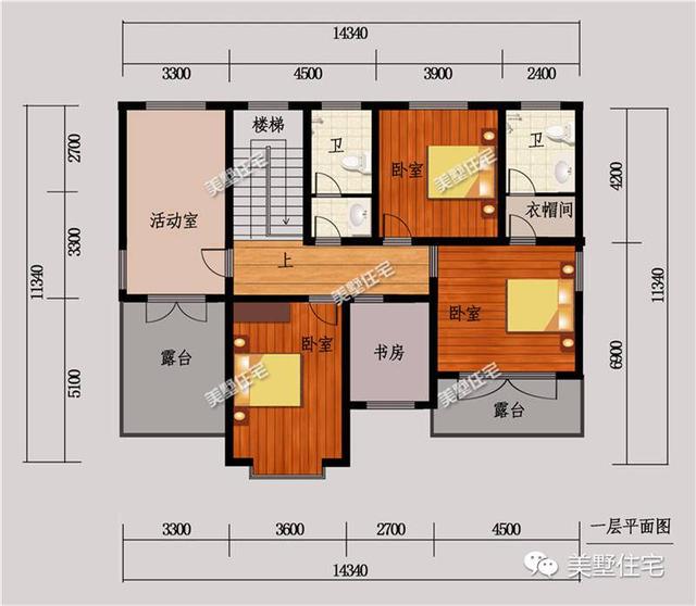 3款二層別墅設(shè)計圖，簡約大氣都有車庫，適合農(nóng)村建造
