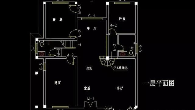 二層農(nóng)村自建房設(shè)計(jì)圖，11.4x12.9米，住起來肯定令人心神愉悅