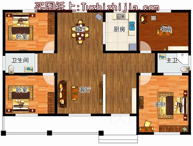 經(jīng)濟(jì)型20萬(wàn)農(nóng)村小別墅圖片，農(nóng)村自建房的首選！