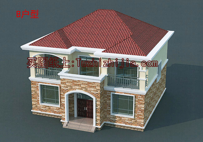 經(jīng)濟(jì)型20萬(wàn)農(nóng)村小別墅圖片，農(nóng)村自建房的首選！