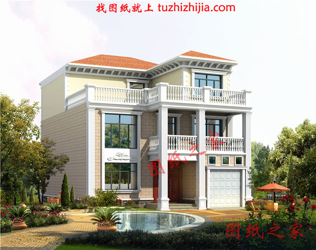 經(jīng)濟(jì)型20萬(wàn)農(nóng)村小別墅圖片，農(nóng)村自建房的首選！