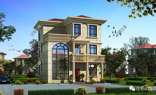 8款開間9米別墅設(shè)計(jì)圖，造價(jià)經(jīng)濟(jì)，只要20萬就夠了