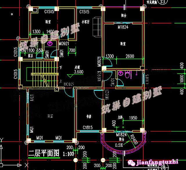 豪華三層歐式別墅設(shè)計(jì)圖，12x13米，功能性非常強(qiáng)