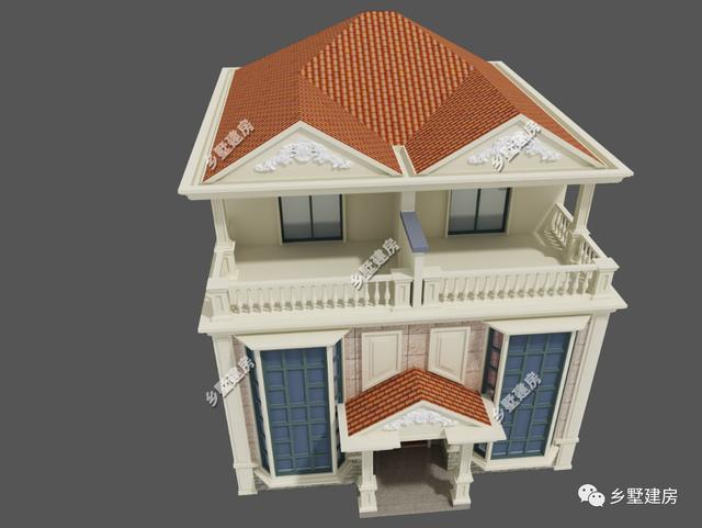 這款農(nóng)村別墅設(shè)計圖，一屋兩戶，兩兄弟可以一起住