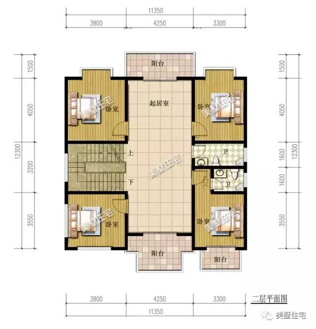 6款農村三層別墅設計圖，外觀端莊大方戶型方正，準備建房的小伙伴可以留作參考