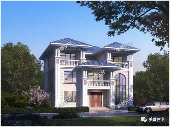 6款農村三層別墅設計圖，外觀端莊大方戶型方正，準備建房的小伙伴可以留作參考