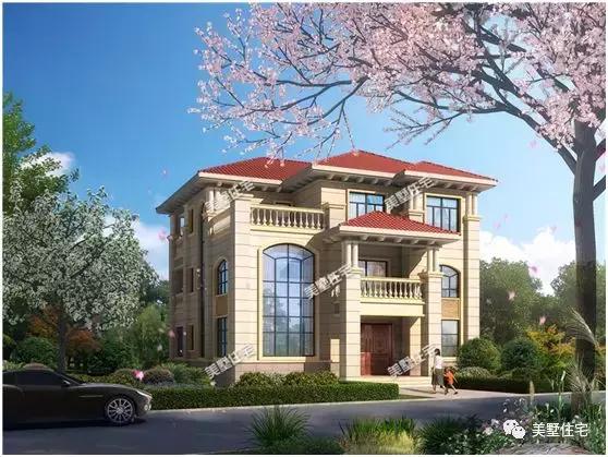 6款農村三層別墅設計圖，外觀端莊大方戶型方正，準備建房的小伙伴可以留作參考