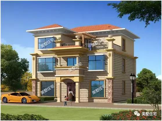 6款農村三層別墅設計圖，外觀端莊大方戶型方正，準備建房的小伙伴可以留作參考