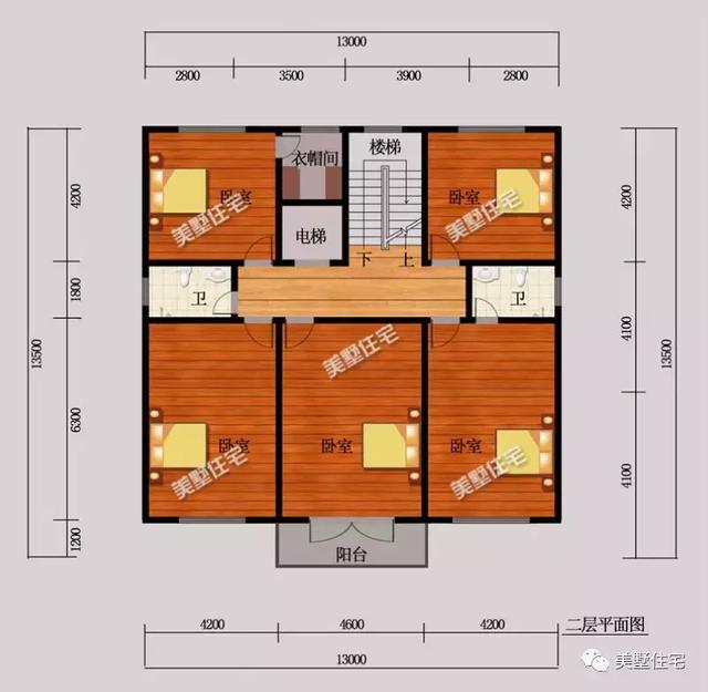 6款農村三層別墅設計圖，外觀端莊大方戶型方正，準備建房的小伙伴可以留作參考