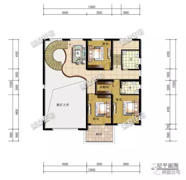 6款農村三層別墅設計圖，外觀端莊大方戶型方正，準備建房的小伙伴可以留作參考