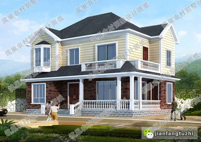 3款農(nóng)村房屋設(shè)計(jì)圖，每一款都有自己獨(dú)特的風(fēng)格