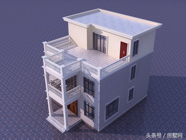 極簡現(xiàn)代風(fēng)格別墅設(shè)計圖，造價低廉，圖紙易懂，拿到就能施工