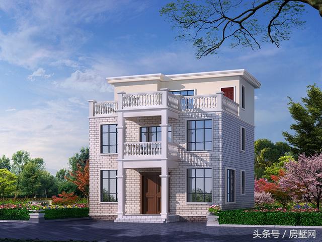 極簡現(xiàn)代風(fēng)格別墅設(shè)計圖，造價低廉，圖紙易懂，拿到就能施工