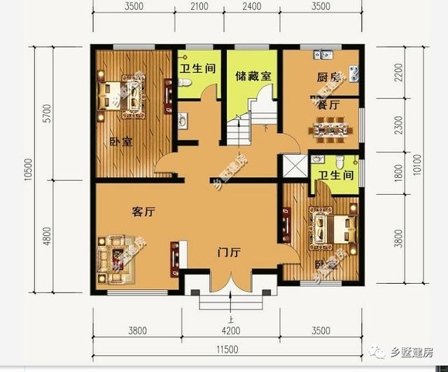 兩款別墅設(shè)計圖，一款2層，一款3層，都挺不錯的