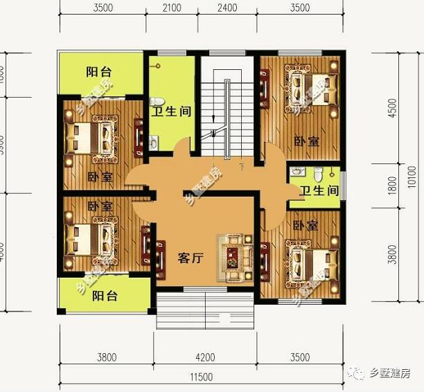 兩款別墅設(shè)計圖，一款2層，一款3層，都挺不錯的