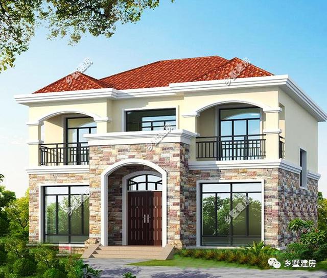 兩款別墅設(shè)計圖，一款2層，一款3層，都挺不錯的