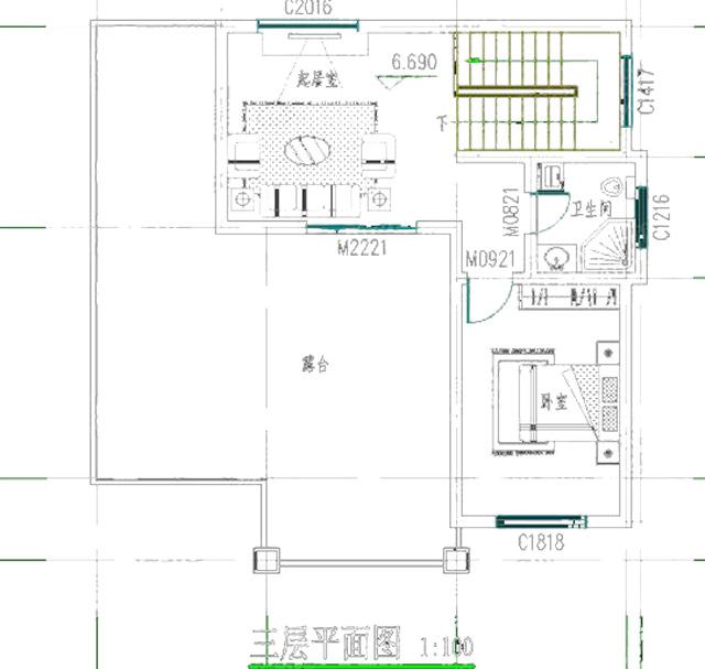 農(nóng)村三層別墅全套設(shè)計(jì)圖，造價(jià)經(jīng)濟(jì)，布局合理